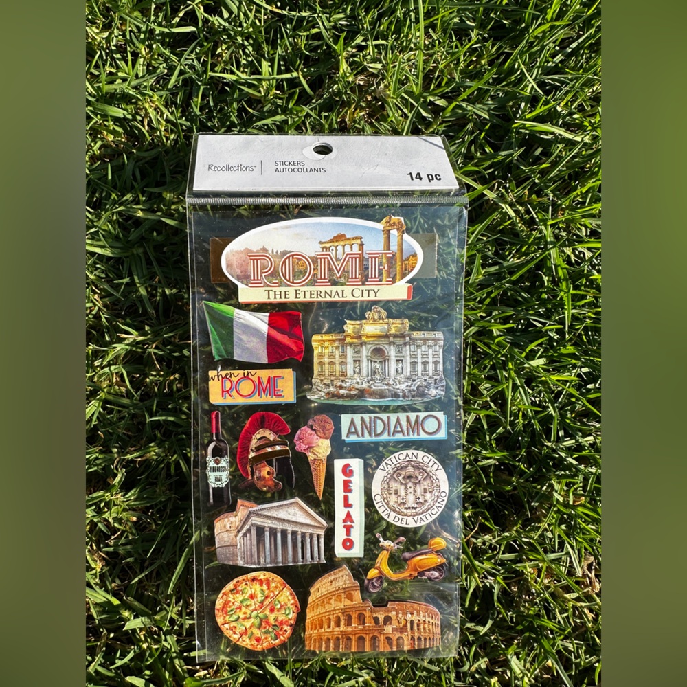 Rome Themed Sticker Set
